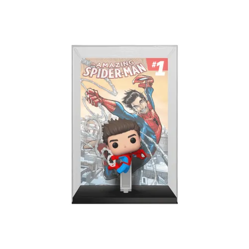 Funko Marvel NEWPop! Comic COVER Comic COVER 'Супер Паук Man' #1 Фигурки в стиле Chibi