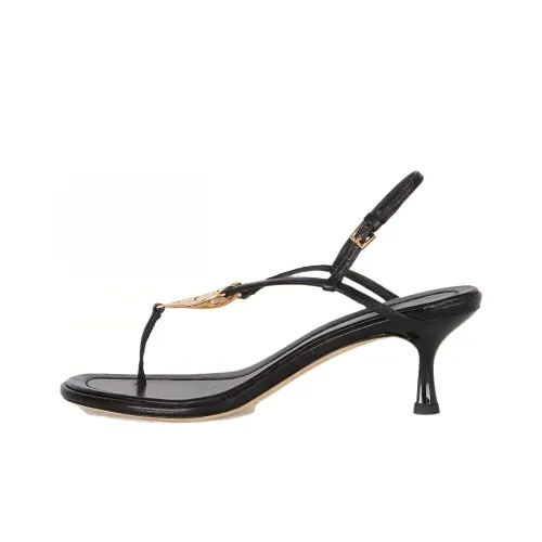 TORY BURCH Miller One Ремень Сандалии Женские Черные