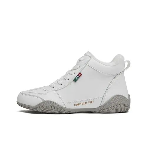 CARTELO Высокий Топ Cortez Обувь Противоскользящая Увеличивающая Высоту Термальная Повседневная Обувь Женская