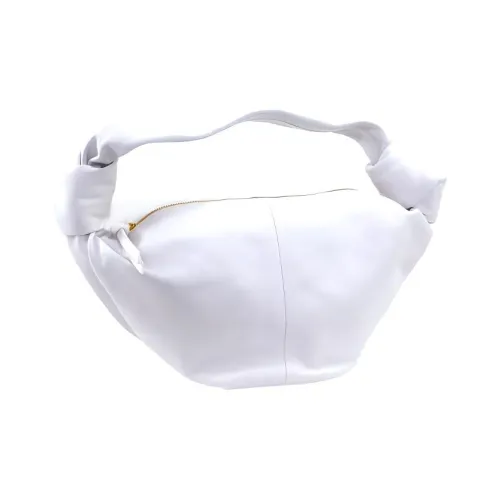 Bottega Veneta Узел Телячья кожа Одно плечо Сумка Мини Женские Мел белый