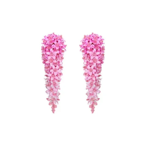 Серьги Oscar De La Renta из акрила женские розовые