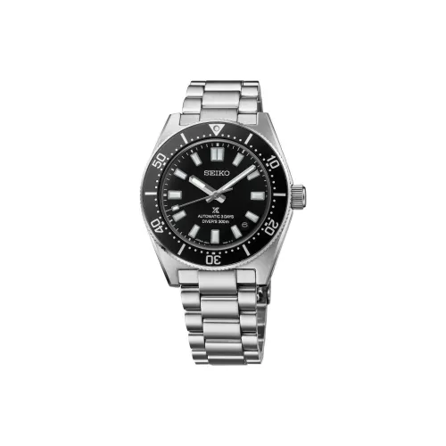 SEIKO Автоматический Механический Механизм Мужские Часы 40 мм Черный