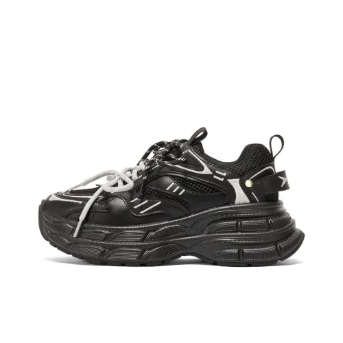 Senda Slip-resistant Low Top Crepe Sole Sneakers Women's Сенда Противоскользящие Низкие Топ Кроссовки с Толстой Подошвой Женские