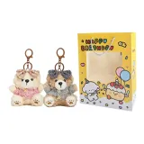 Печенье, Медвежонок, Свитер, Стиль - Розовый и Синий, Комплект для пары + Сумка для покупок