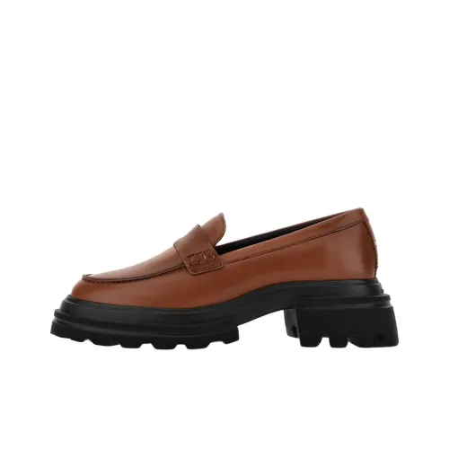 HOGAN 10 Storey Лоферы 5,6 см Женские Коричневый