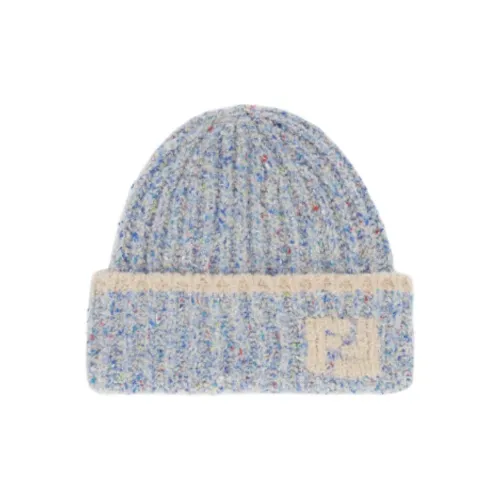 FENDI Тутовый шелк Шапки-бини Unisex Light Синий