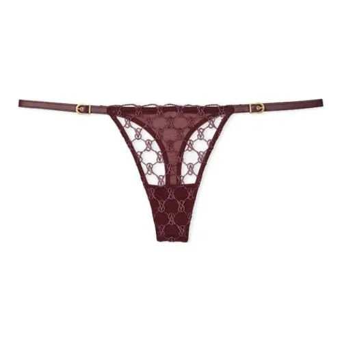 Victoria's Secret 1 пачка Rust Красный Женский стринг