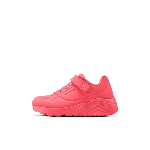 Skechers Kids Slip-resistant Abrasion-resistant Kids Lifestyle Shoes Neon Pink Kids Скеки Кидс Противоскользящие Устойчивые к истиранию Детские Лайфстайл Обувь Неоновый Розовый Детский