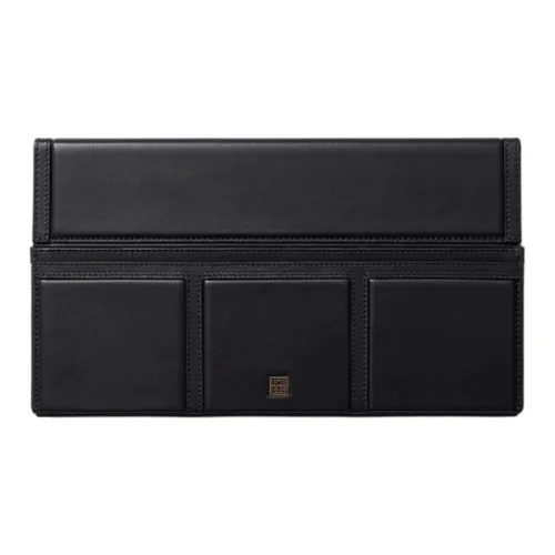 TOTEME Lambskin Evening Clutch Bag Medium Women's Black