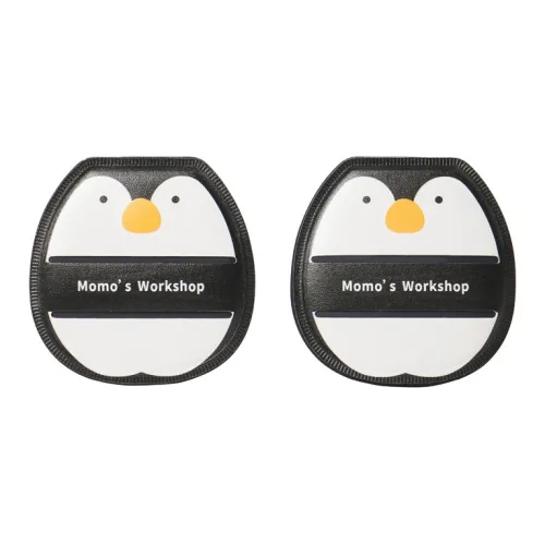 MomosWorkshop Animal Collection Penguin Cotton Candy Air Pink Fitting 2 Pcs