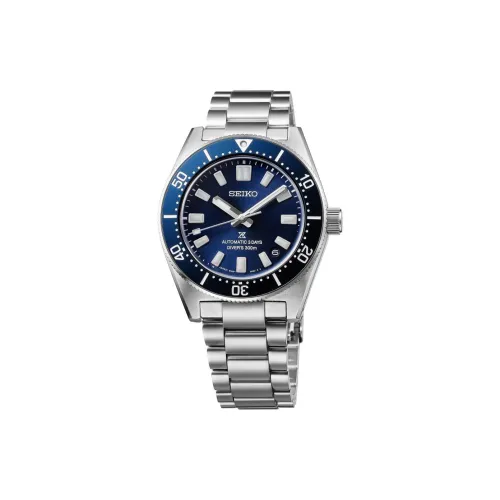 SEIKO Автоматический Механический Часы Мужские 40 мм Синий