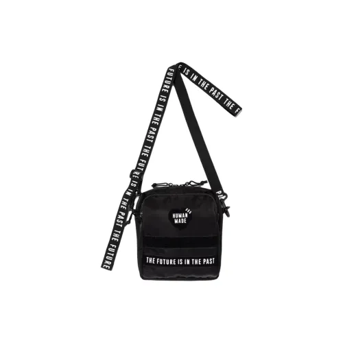 Human Made Нейлоновая сумка через плечо сумка на плечо большая унисекс черная