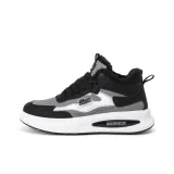 Серый, черный - флисовая подкладка