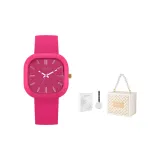 Городской шик стиль, розовый, красный