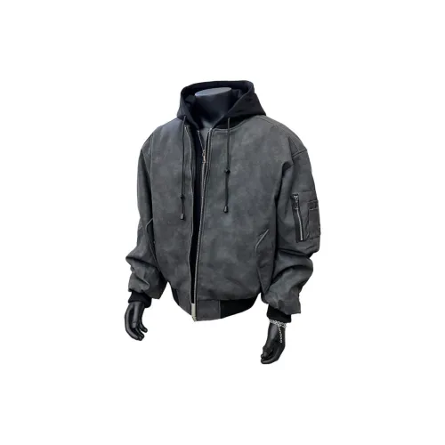 POSIYING Хлопковый пуховик унисекс черного цвета