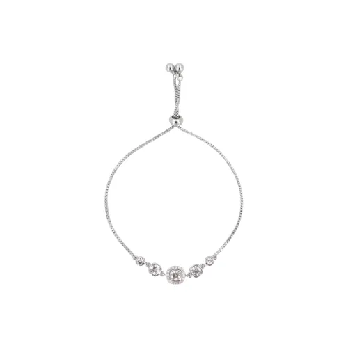 PINK U Сплав Браслеты Женские Серебристые