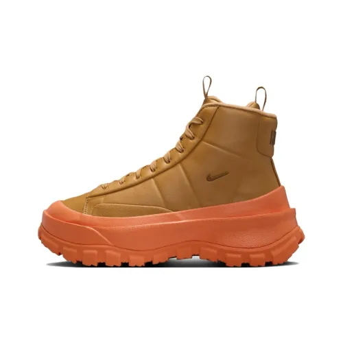 Nike Slip Resistant Abrasion Resistant MID Топ Casual Женские Коричневый