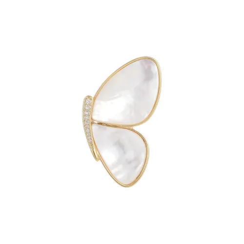 Lockstarfy Mother of Pearl Brooches Women's