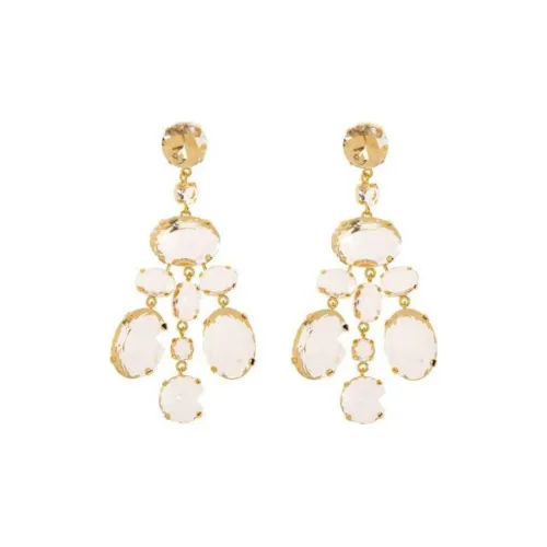 CULT GAIA Акриловые серьги женские золотые