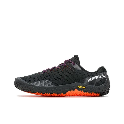 MERRELL Vapor Glove 6 противоскользящие устойчивые к истиранию низкие кеды для бега по пересеченной местности Женские Черные