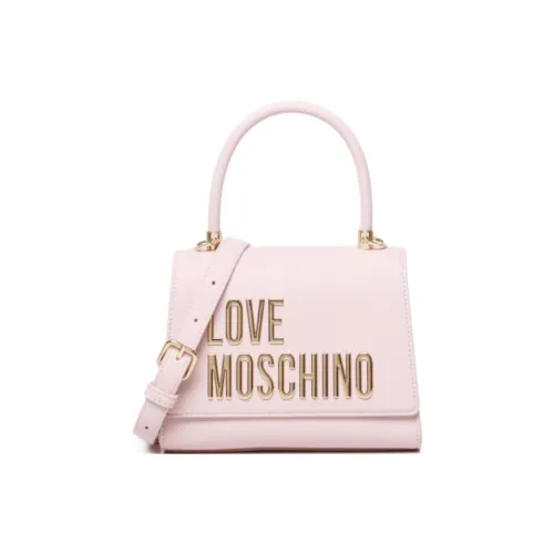 LOVE MOSCHINO Кожа Сумка Сумка через плечо Сумка через плечо Женская Светло-розовая
