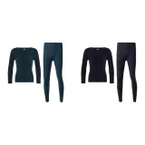 Мужской комплект из 2 предметов (темно-синий + черный)