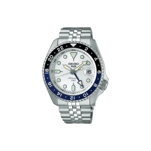 Seiko 5 Sports Collection Автоматический Ручной Механизм Механизм Нержавеющая Сталь Ремешок Часы 42,5 мм