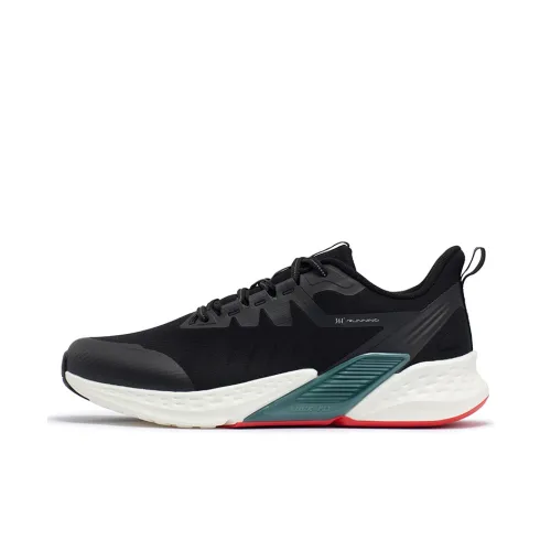 361° Volcano Rainproof Series Термический Slip-Resistant Низкий Топ Повседневные Беговые Кроссовки Мужские Черный Синий