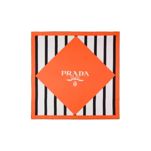 PRADA Шелковые шарфы для женщин