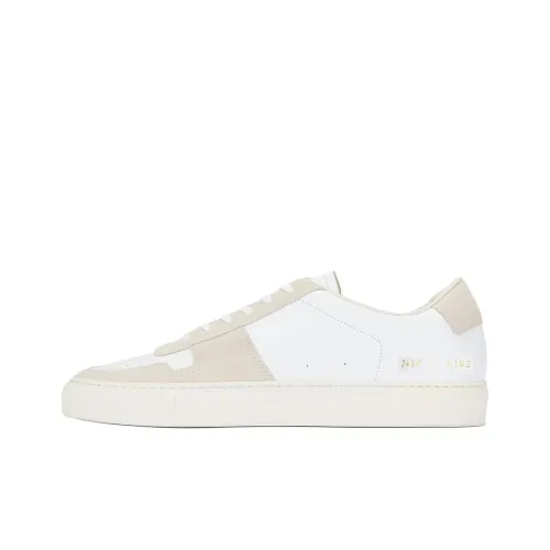 COMMON PROJECTS Bball Duo Low Топ Скейтборд Кроссовки Мужские Экрю