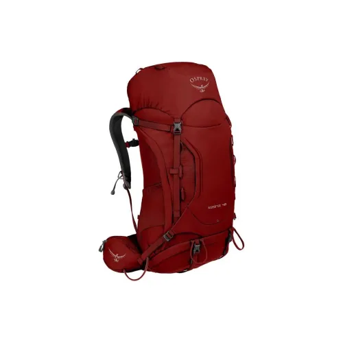 OSPREY Ткань На открытом воздухе Альпинистский рюкзак Рюкзак Унисекс Красный