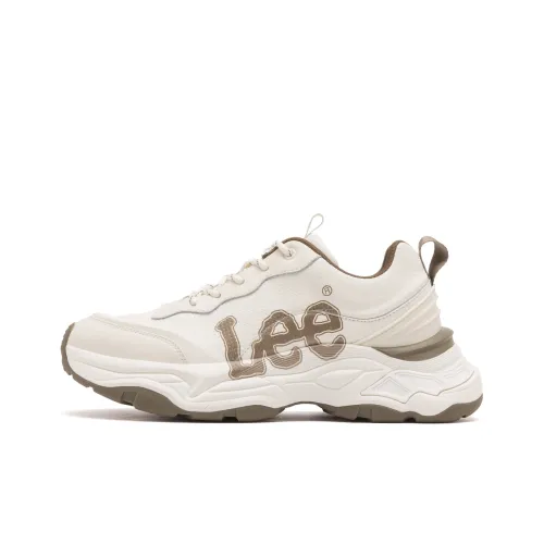 Lee Дышащие Увеличение Высоты Низкий Топ Толстая Подошва Мужские Кроссовки