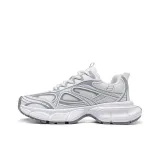 Белый серебристый