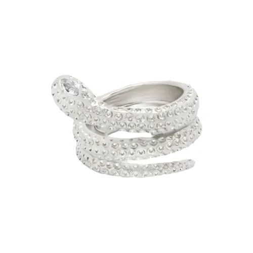 Оскар де ла Рента Латунь Пластик Кольца Женское Серебро