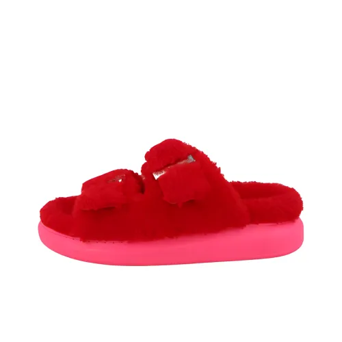 Alexander McQueen Слипоны Женские Red