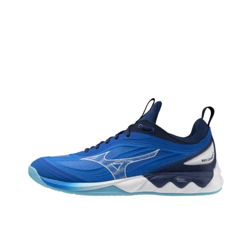Mizuno Slip-resistant Abrasion-resistant Breathable Low-Top Training Shoes Unisex Blue Мицубо Противоскользящие Устойчивые к износу Дышащие Низкие Кроссовки для тренировок Унисекс Синий