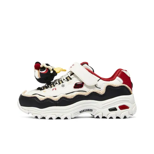 Skechers Kids Lifestyle Shoes Белый Черный Красный