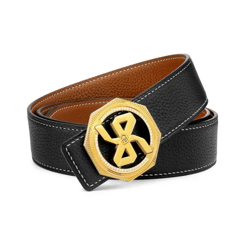Roberta Di Camerino Ремни из коровьей кожи Мужской Золотой 3,4CM
