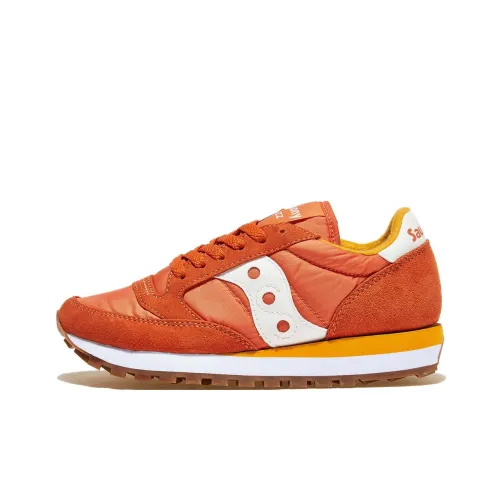 Saucony Jazz Original Slip-Resistant Abrasion-Resistant Low-Top Casual Running Shoes Unisex Orange Сaucony Jazz Original Противоскользящий Устойчивый к Износу Низкий Топ Повседневные Беговые Кроссовки Унисекс Оранжевый