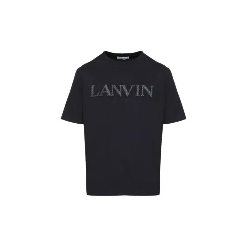 Lanvin Мужские черные рубашки T