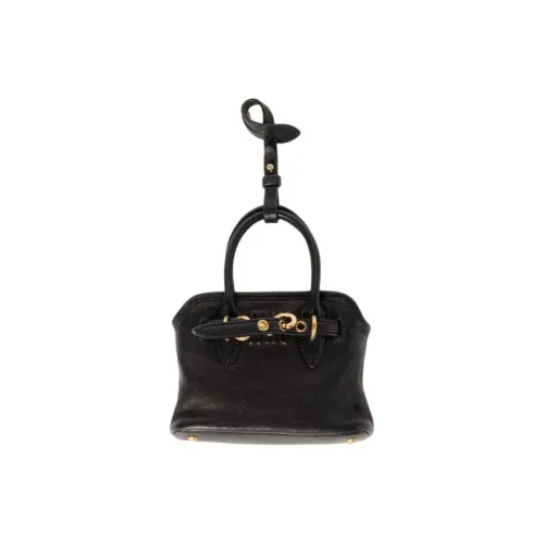 MIU MIU Кожа Сумка Аксессуар Женский Черный