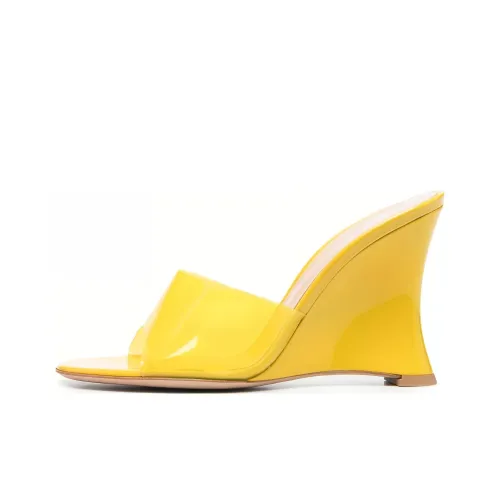 GIANVITO ROSSI Futura Слипоны Женские Желтые