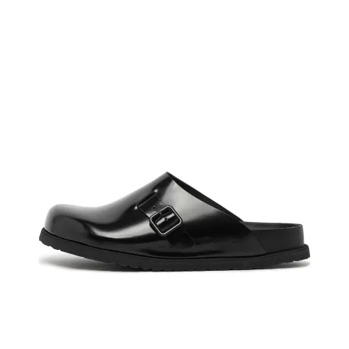 Биркенсток 1774 Резиновая подошва противоскользящие домашние тапочки мужской черный