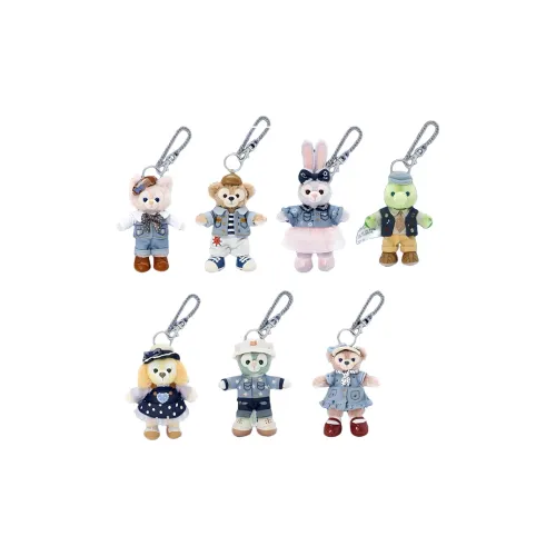 Disney Shippo 2024 Duffy Western Style Paradise Куклы Плюшевый Брелок 14 см Высота