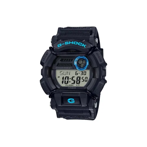 CASIO GD 400 Collection Кварцевый механизм Смольный ремешок Часы Мужские Черный циферблат