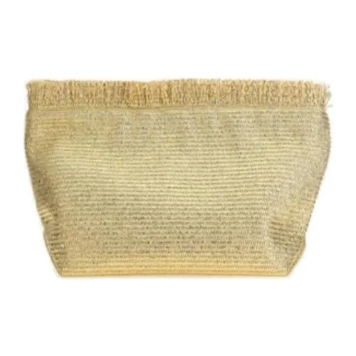 CULT GAIA Хлопок Клатч Экстра-большой Женский Золотой