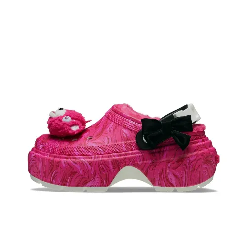 Crocs Stomp Сабо Красный Унисекс