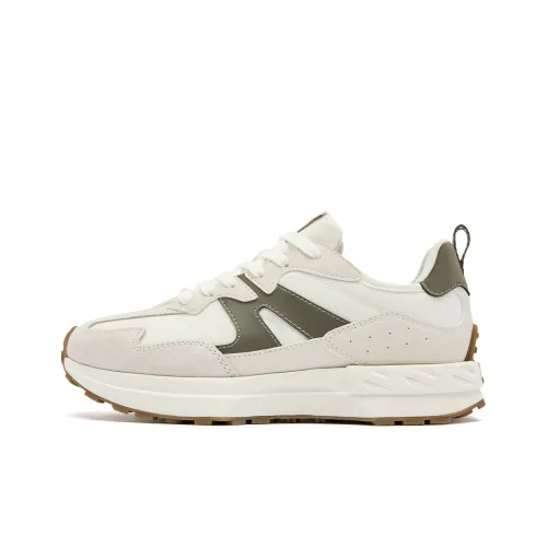 QIAODAN Solo White 3,0 V2 Кэжуал Низкий Топ Айвори/Сырой Деним/Чай Чернила Женские