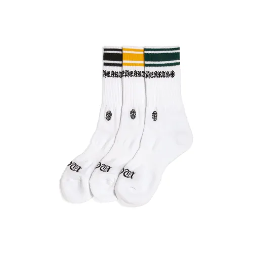 Chrome Hearts FW24 Носки Crew Женские упаковка из 3 пар