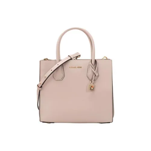 MICHAEL KORS Mercer Коровья кожа Аккордеонная сумка Ручная сумка Сумка через плечо Средний Женская Розовая